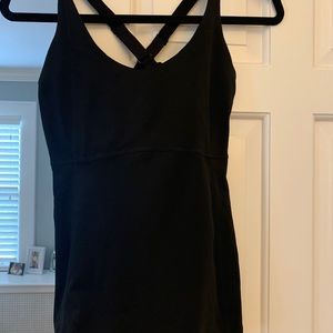 Lucy Black Yoga top